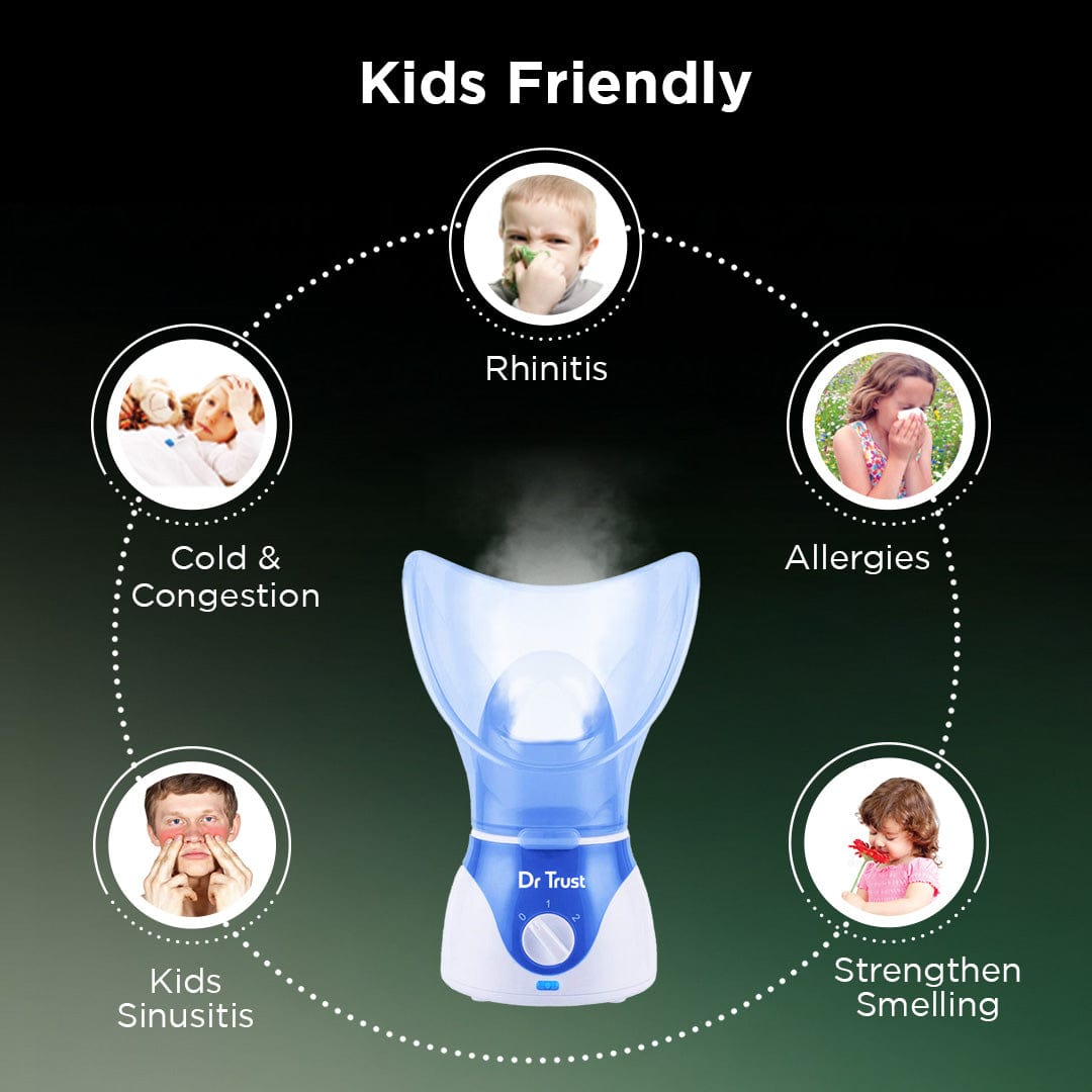 Dr Trust USA Home Spa Face Steam Vaporizer (Blue) 901