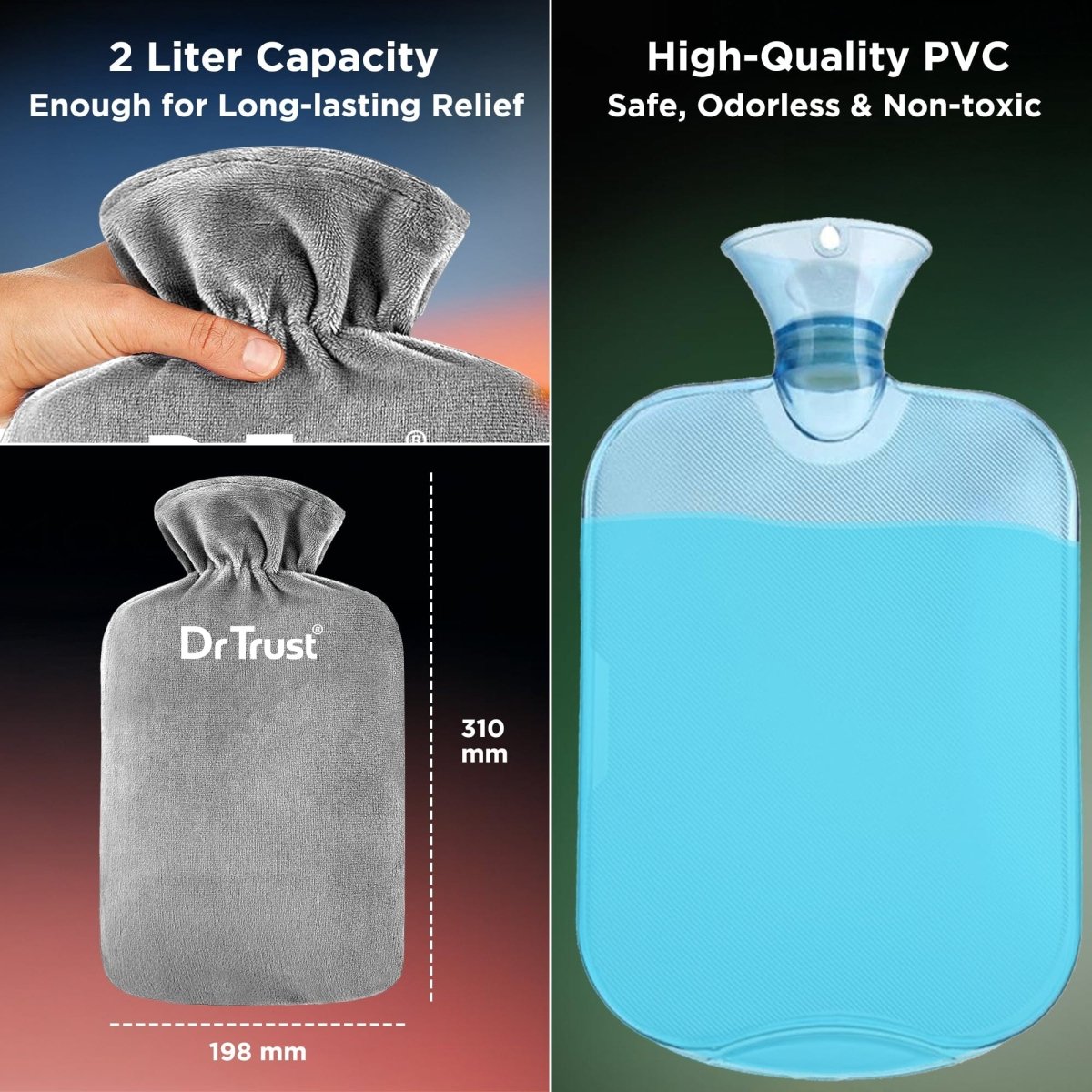 Dr Trust USA Hot Water Bottle Bag for Periods 369 (Pack Of 1)