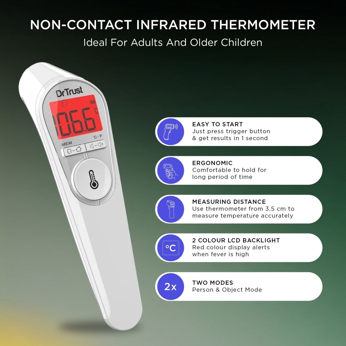 Dr Trust USA Infrared Thermometer 615