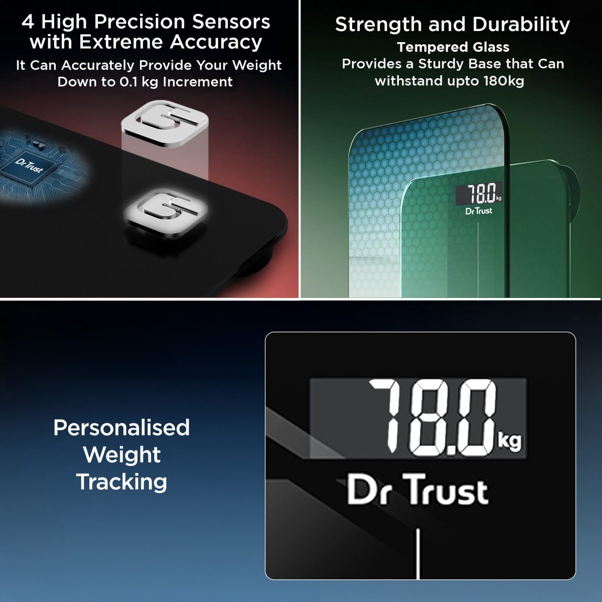 Dr Trust USA Inspire Weighing Scale 523