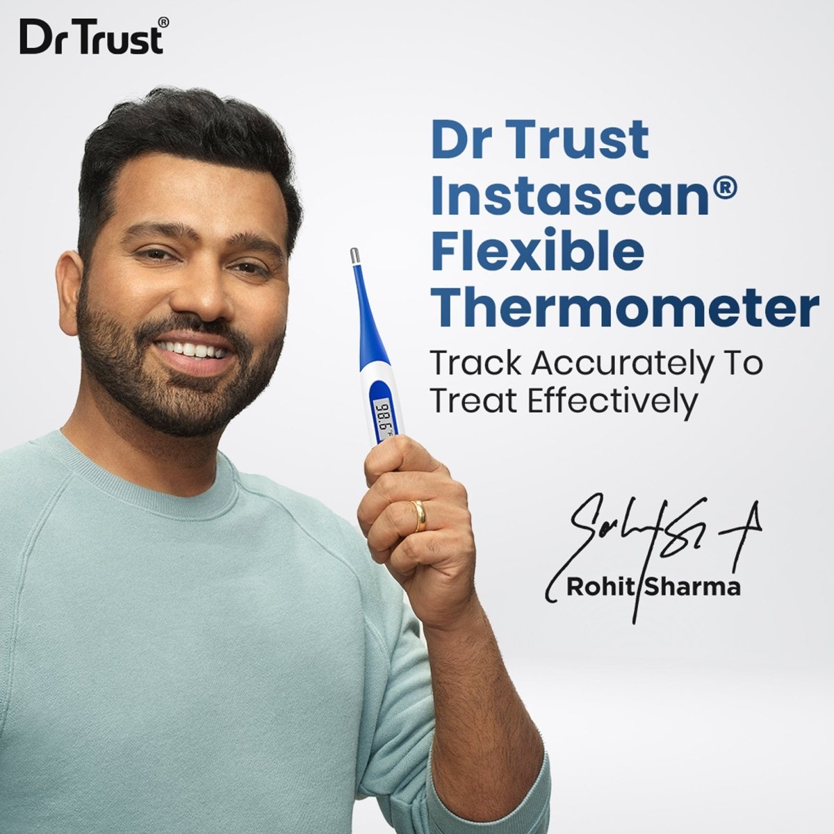 Dr Trust USA Instascan® Flexible Tip Digital Thermometer 617