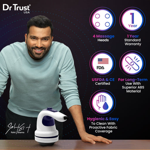 Dr Trust USA Massager Dr Trust USA Full Body Manipol Massager Machine For Pain Relief & Relaxation, Handheld Electric Massage Machine for Back, Leg & Foot Massage At Home 1033