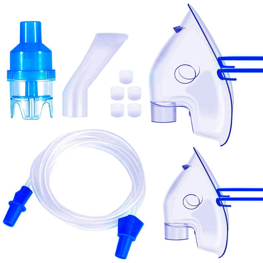 Dr Trust USA Nebulizer Dr Trust USA Nebulizer Accessories Kit – 413, Universal Essential Replacement Parts Suitable For Various Nebulizers Kids Mask & Adult Masks Included