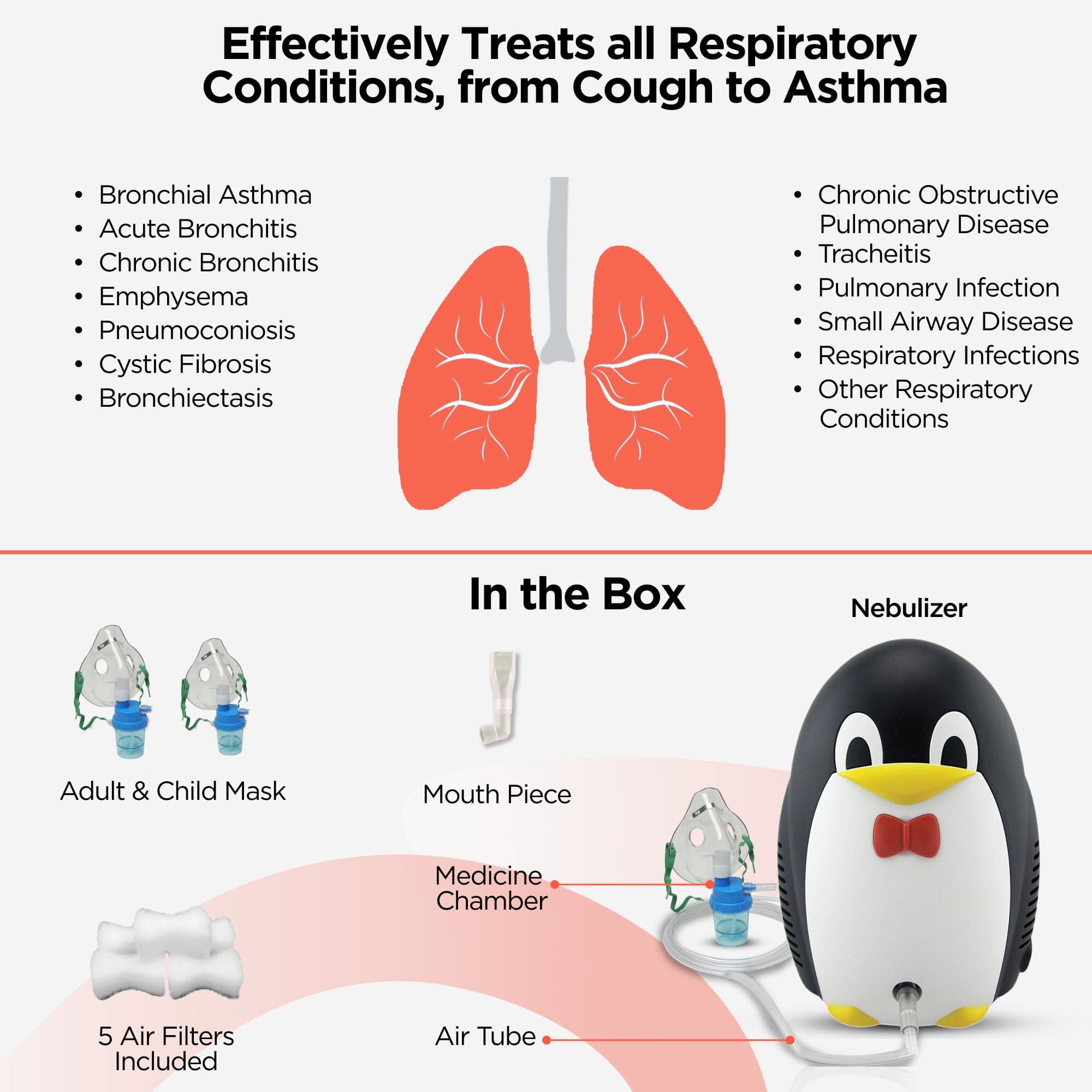 Dr Trust USA Nebulizer Dr Trust USA Junior Compressor Child Friendly Nebulizer 403
