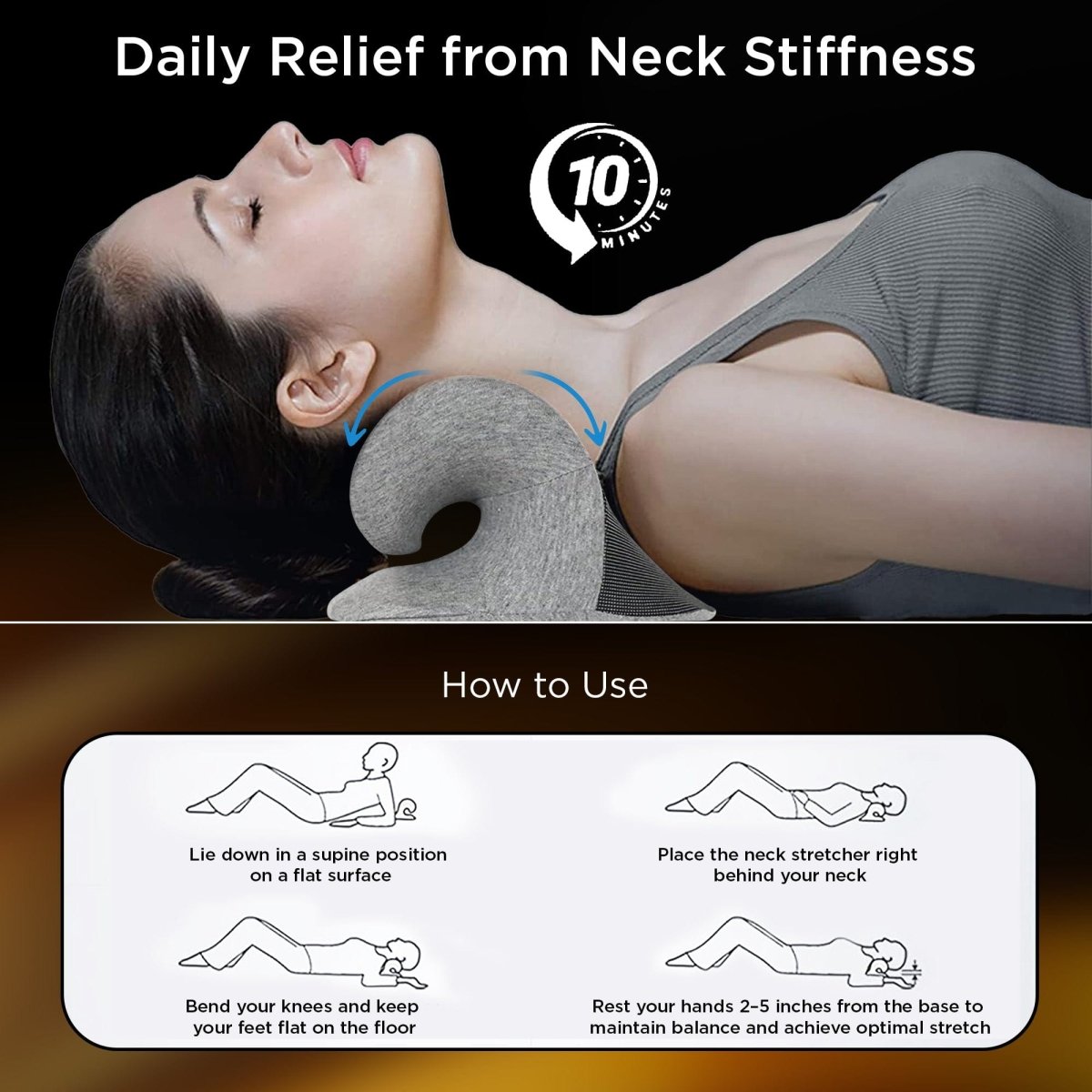 Dr Trust USA Neck Stretcher for Pain Relief 366