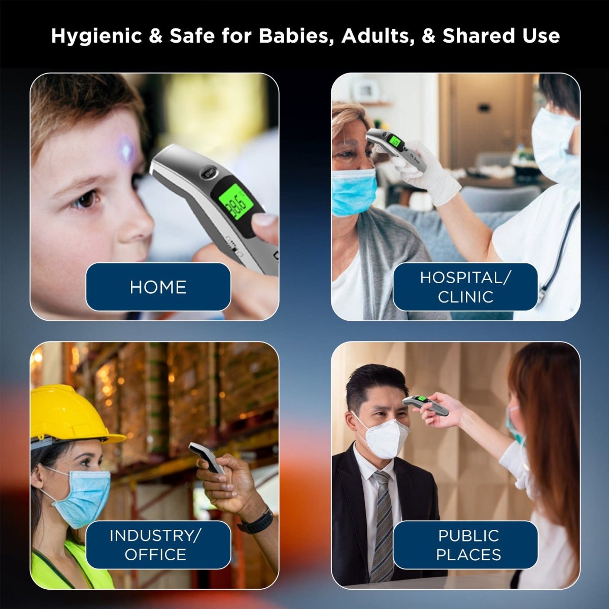 Dr Trust USA Non Contact Infrared Forehead Thermometer 603 IR