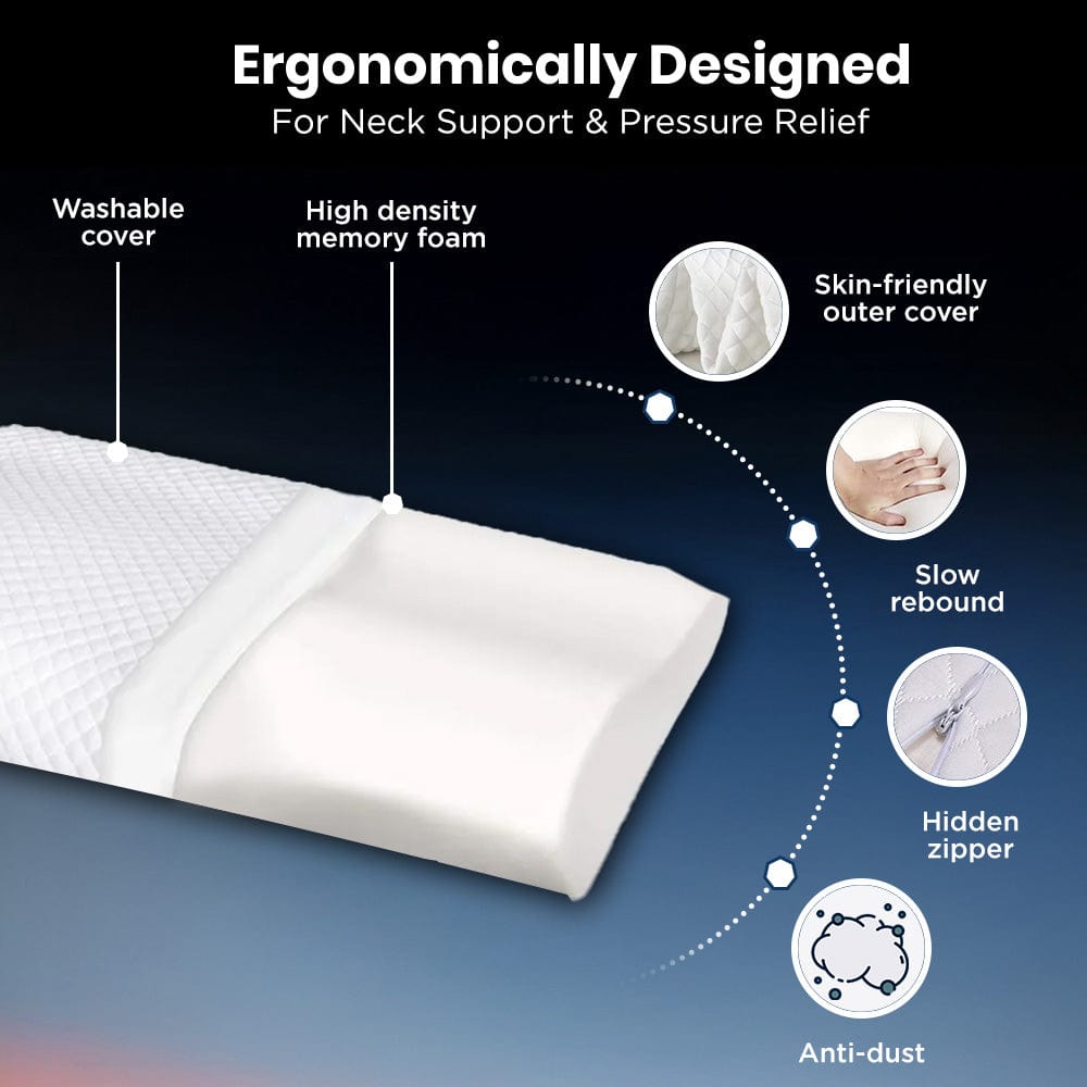 Dr Trust USA Orthopedic Cervical Sleeping Pillow 347 (Small)