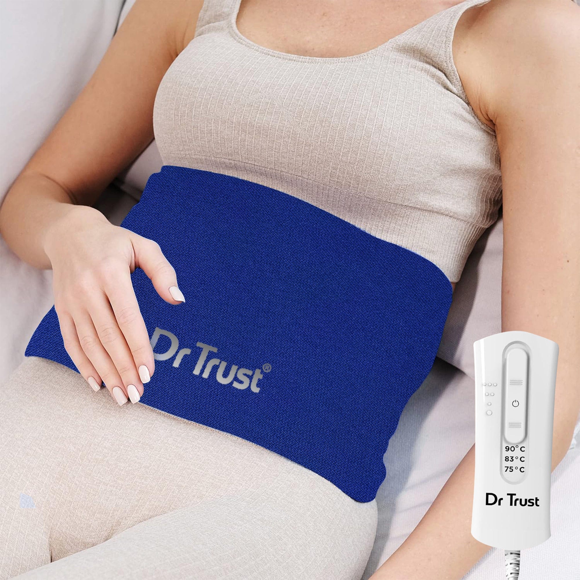 Dr Trust USA Orthopedic Heating Pad Electric with Belt for Back Pain