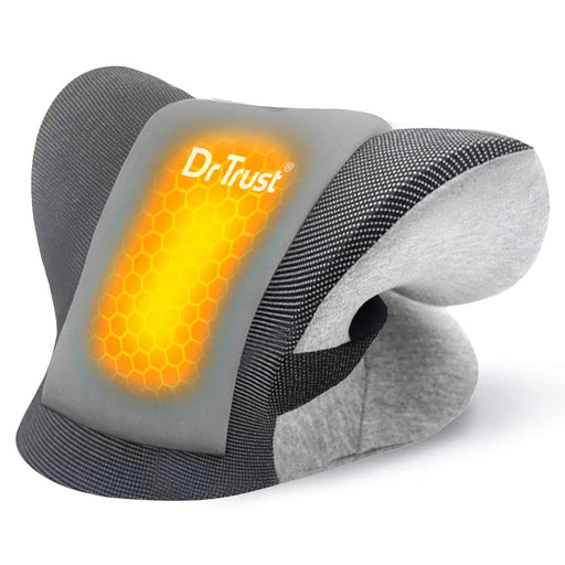 Dr Trust USA Ortho Products Dr Trust USA Cervical Traction Device and Stretcher for Neck Pain Relief, Shoulder Relaxer, c Spine Alignment and Pressure Relief Neck Support with Heat Pad - 352