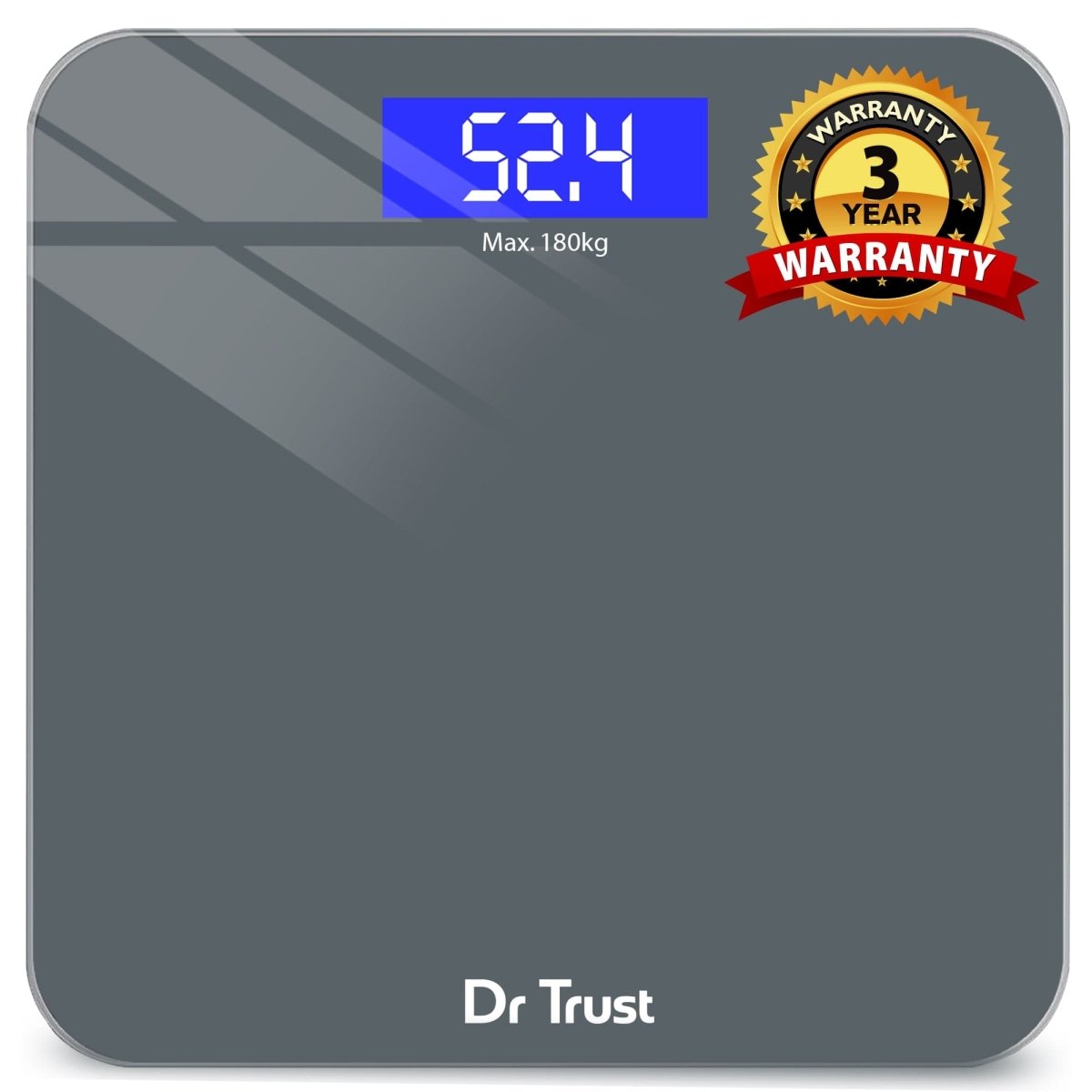 Dr Trust USA Platinum Rechargeable Personal Weighing Scale 501