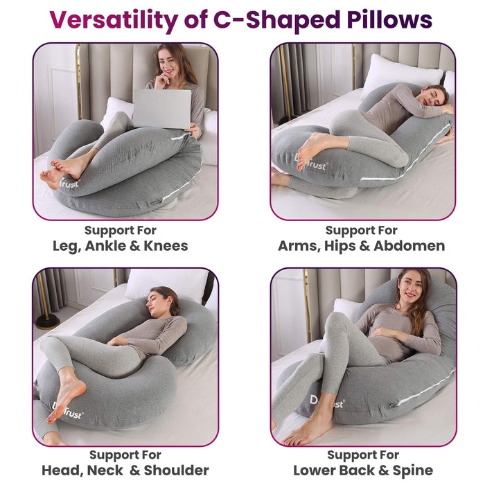 Sleeping Positions How To Properly Use A Pregnancy Pillow Bed How