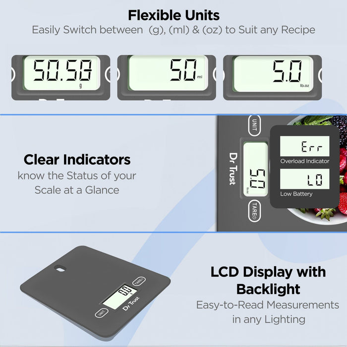 Dr Trust USA kitchen scale Dr Trust USA Electronic Kitchen Scale 517