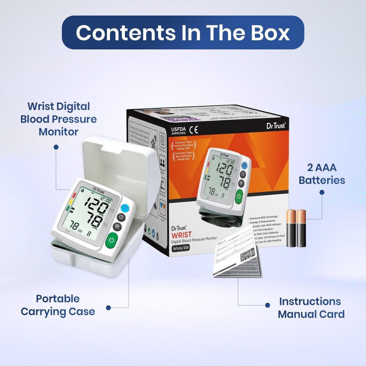 Dr Trust USA Wrist BP 109