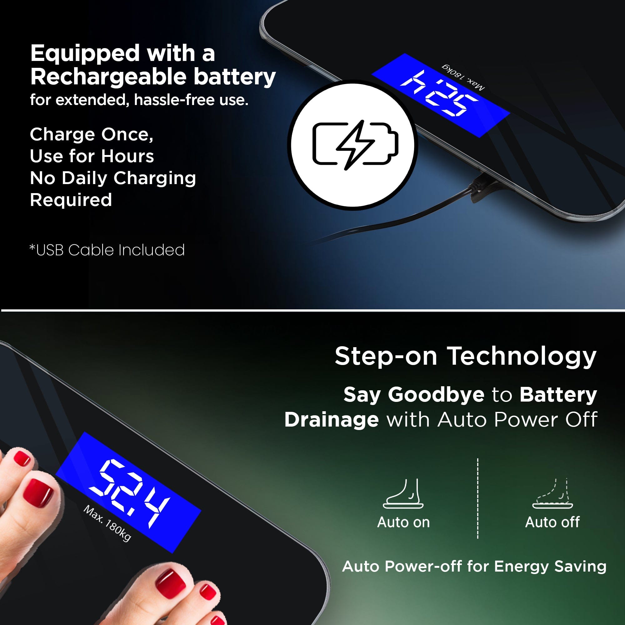 Dr Trust USA Weighing Scale not body fat Dr Trust USA Zen Rechargeable Digital Personal Scale Weighing Machine 503