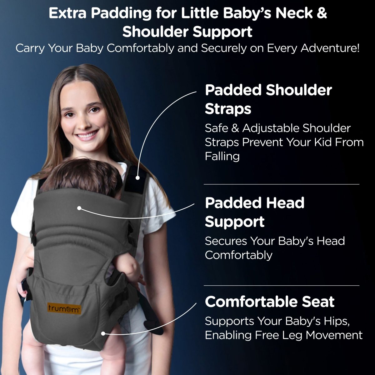 Trumom USA 3 in 1 Baby Carrier 2005 (0 - 36 months)