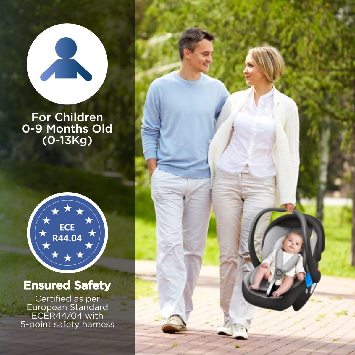 Trumom USA Infant Baby Car Seat, Carry Cot, Rocker 2007 (0 - 13 kgs)