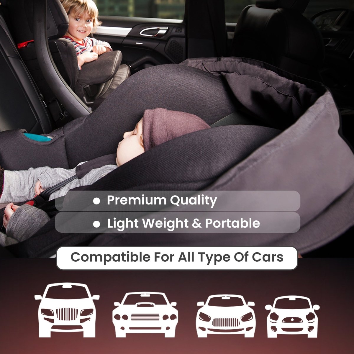 Trumom USA Infant Baby Car Seat, Carry Cot, Rocker 2007 (0-13 kgs)