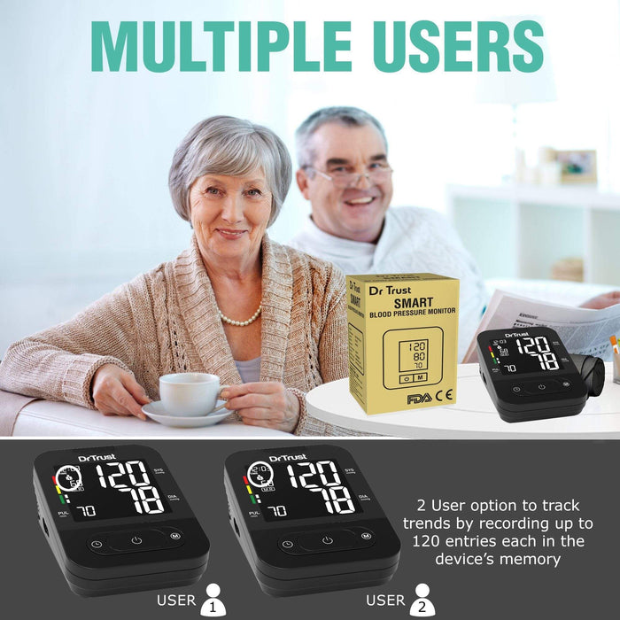 Dr Trust USA BP Smart (Non MDI with Adaptor) Blood Pressure Monitor | Dr Trust.