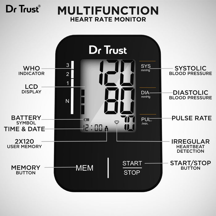 Dr Trust USA Comfort BP Monitor 121 | Dr Trust.
