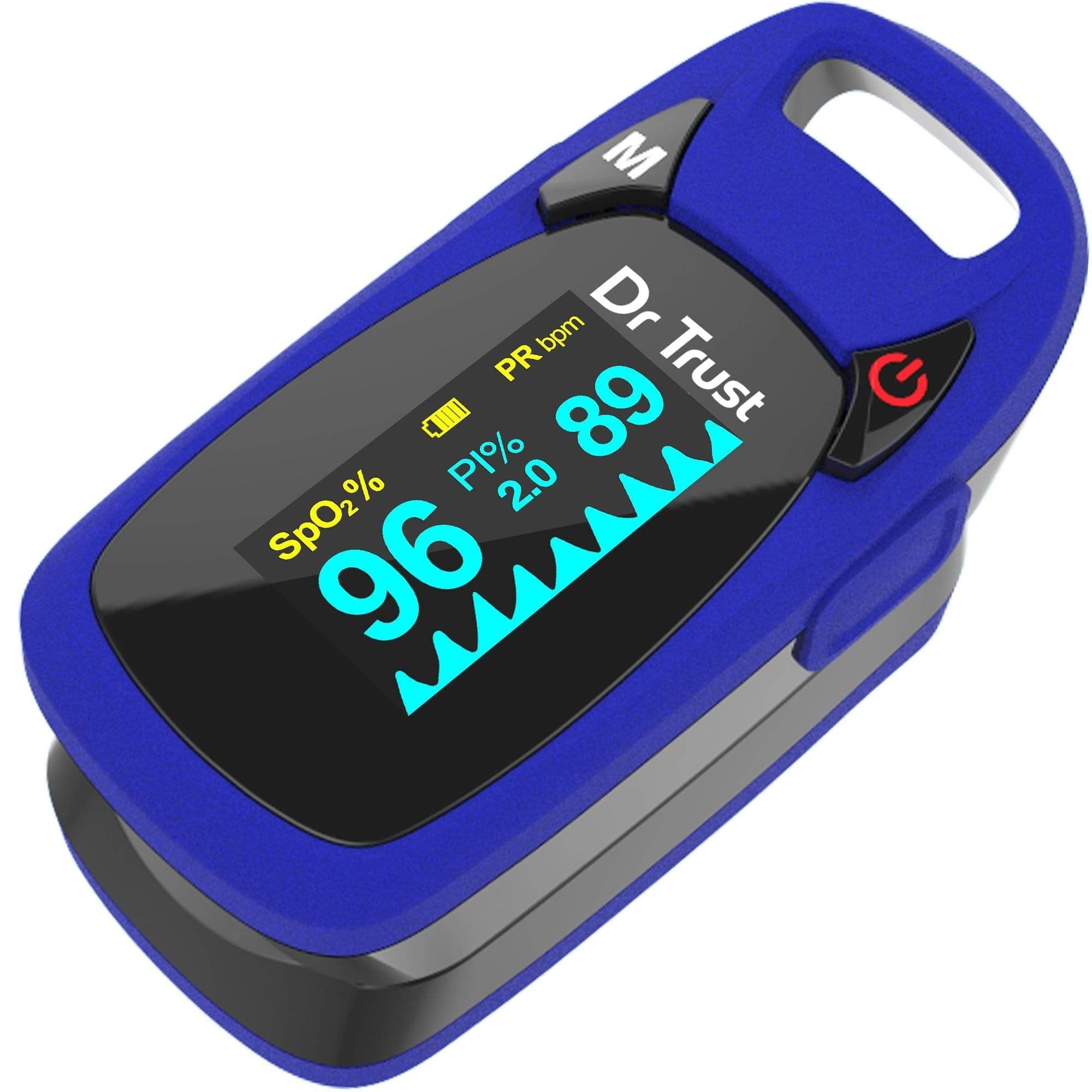Dr Trust USA Pulse Oximeter 214 (Blue) | Dr Trust.