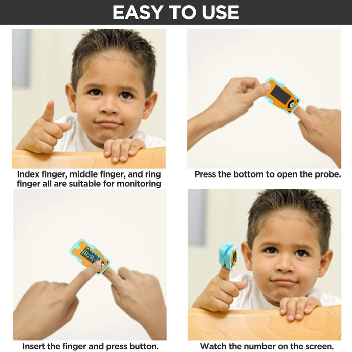 Dr Trust USA Pediatric Pulse Oximeter for Children 216 (Green) | Dr Trust.