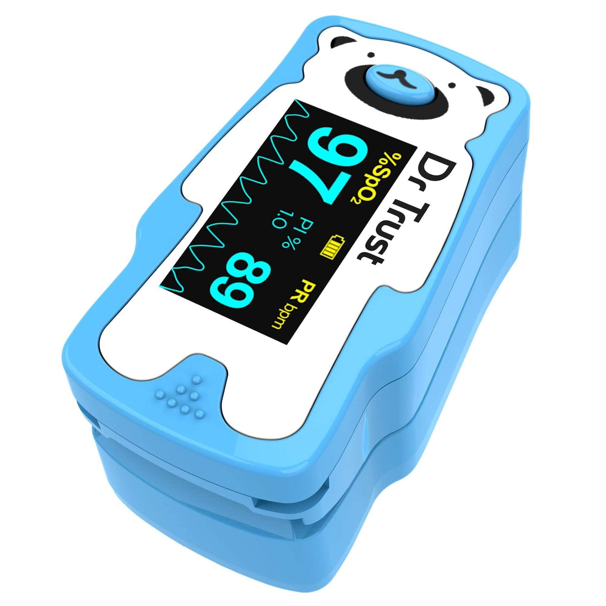 Kids O2 Test Dr Trust USA Pediatric Oximeter for Kids | Tip Pulse Oximeter Machine