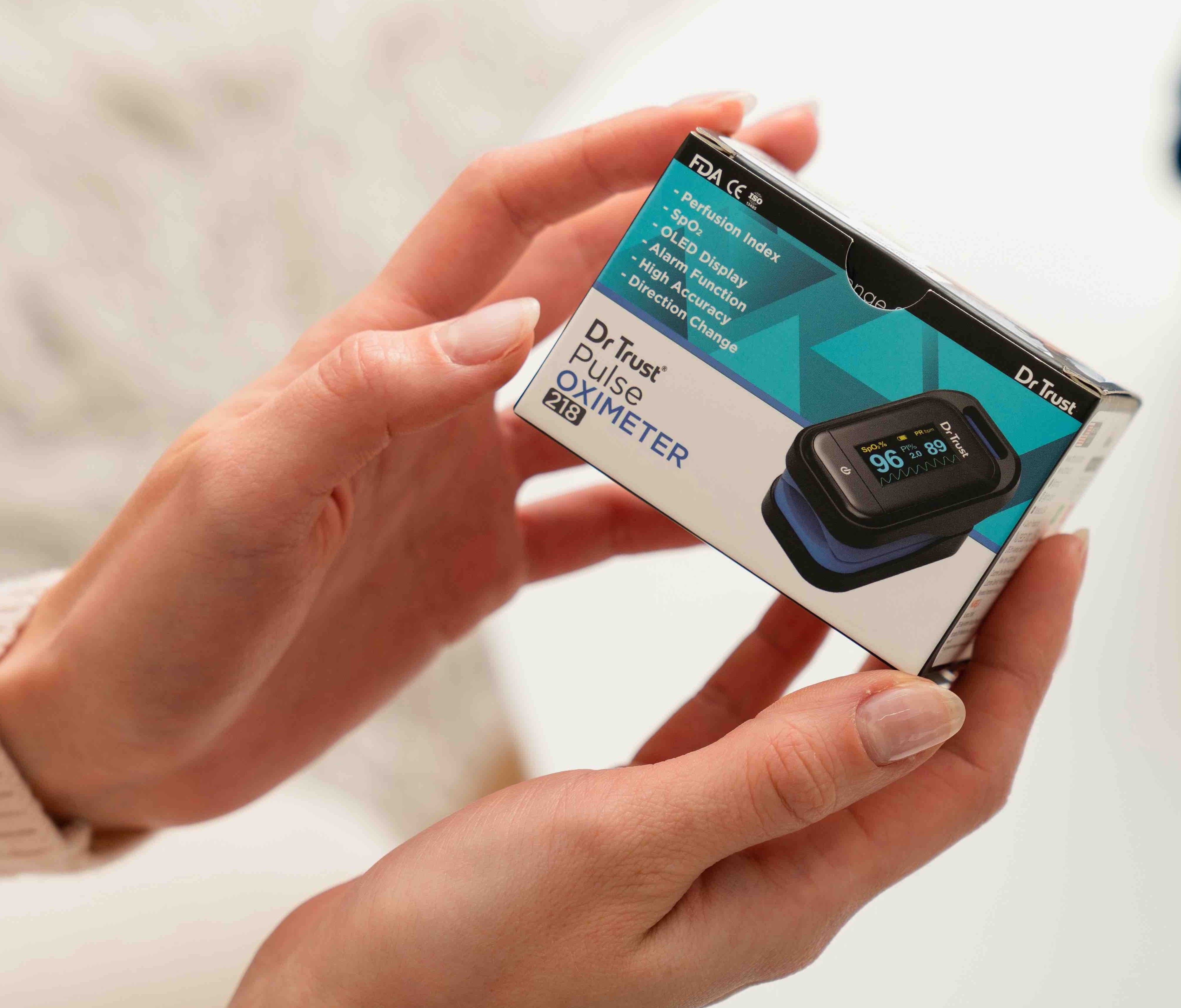 Dr Trust USA Pulse Oximeter 218 | Dr Trust.