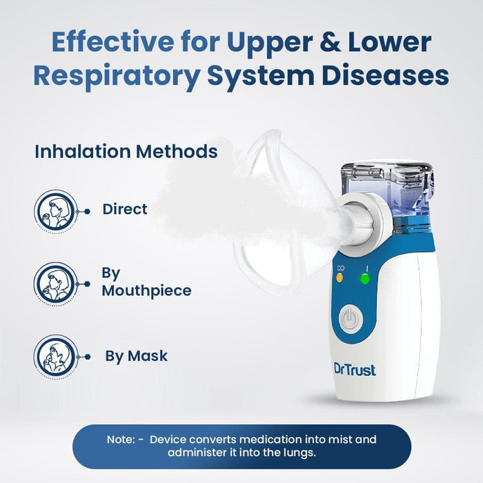 Dr Trust USA Portable Ultrasonic Mesh Nebulizer for Kids and Adults 404 | Dr Trust.