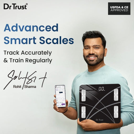 Dr Trust Weighing Scale Dr Trust USA 521 Smart Body Fat and Composition Scale