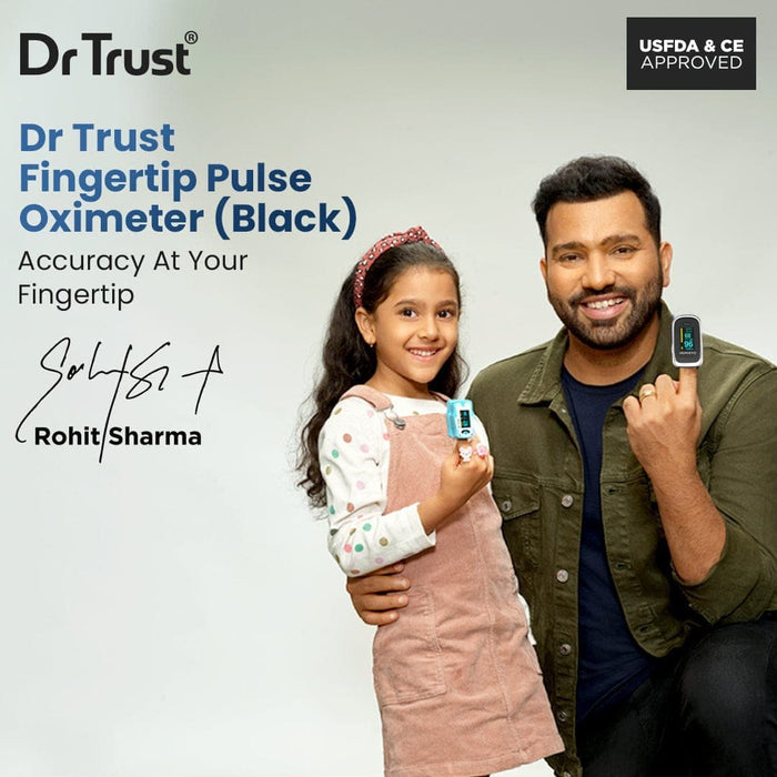 Dr Trust USA pulse oximeter Dr Trust USA Pulse Oximeter 213 (Black)