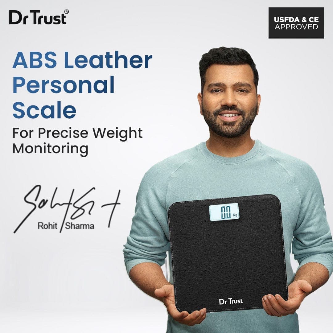 Dr Trust USA Weighing Scale not body fat Dr Trust USA ABS Leather Personal Scale Weighing Machine 506