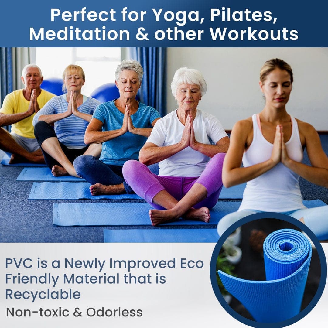 Dr Trust USA Mats Dr Trust USA Fitness Yoga Exercise Mat PVC 308