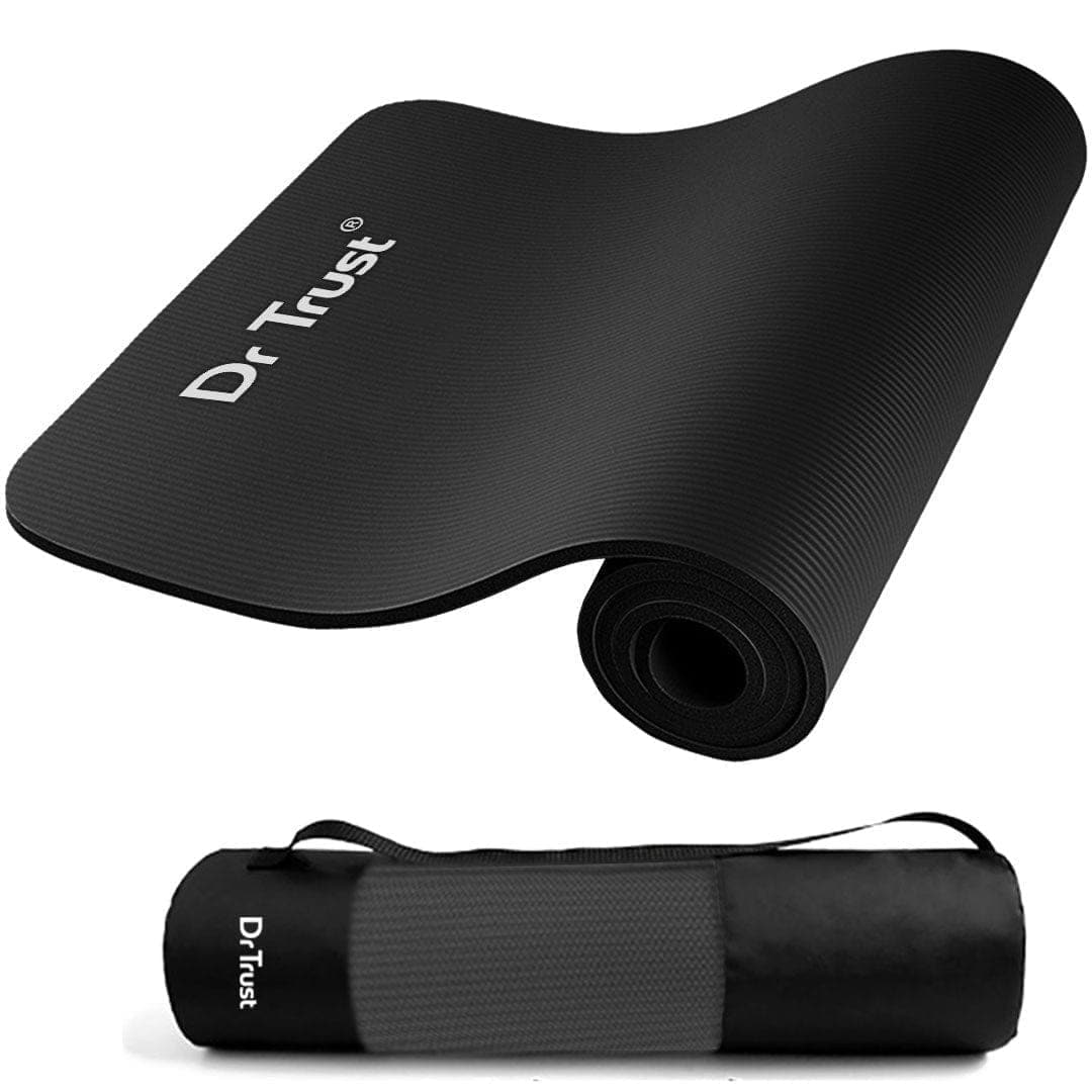 Dr Trust USA Mats Dr Trust USA Fitness NBR Thick Yoga Exercise Mat 309