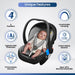 Dr Trust USA carry cot Trumom USA Infant Baby Car Seat, Carry Cot and Rocker with Canopy 2007 (0-13 kgs)
