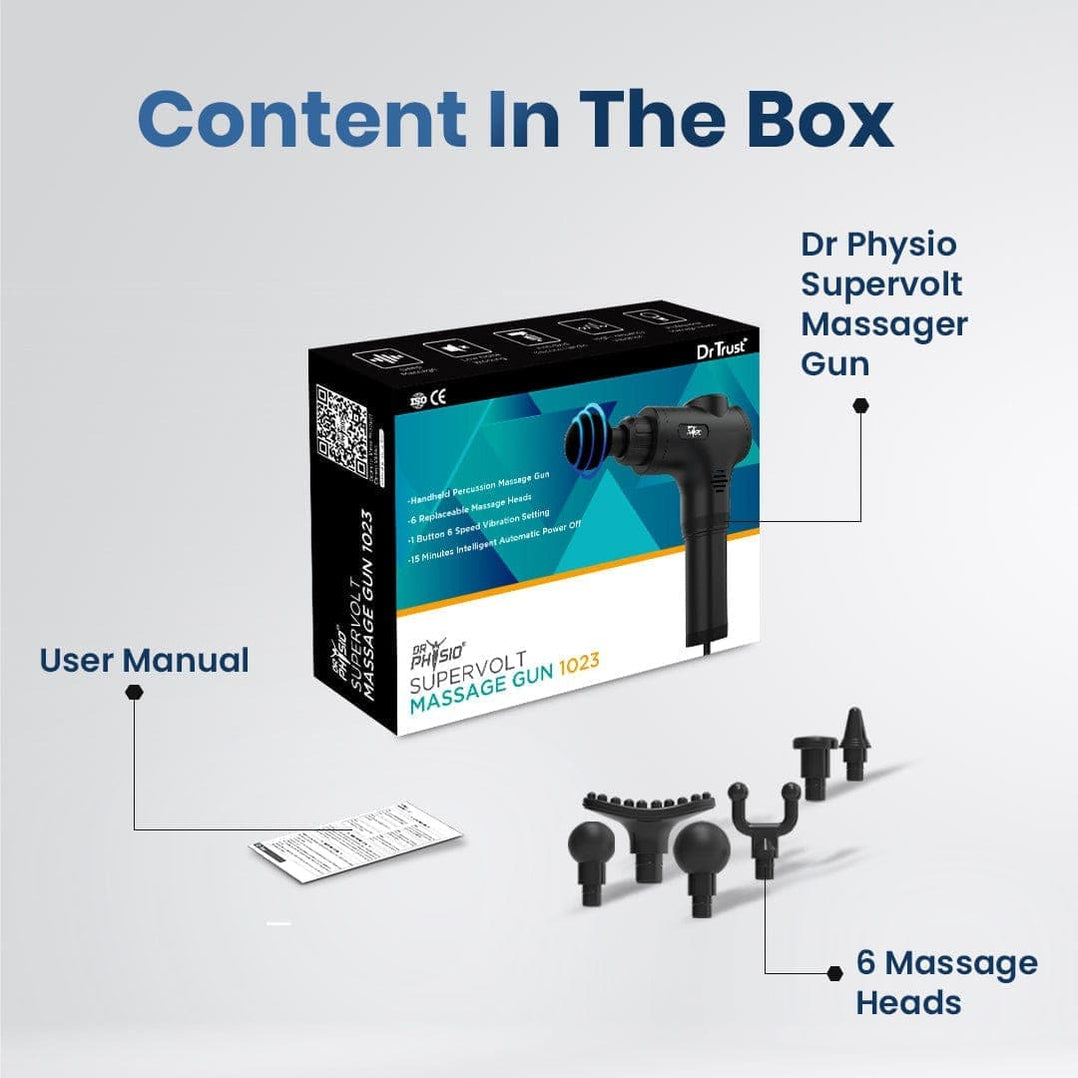 Dr Physio USA Body Massage Machine Gun Massager Machine — Dr Trust