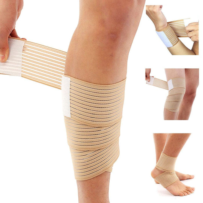 Dr Trust USA free_gift Dr Trust USA Elastic Compression Bandage Tape (1 Pair) 338 Free Size