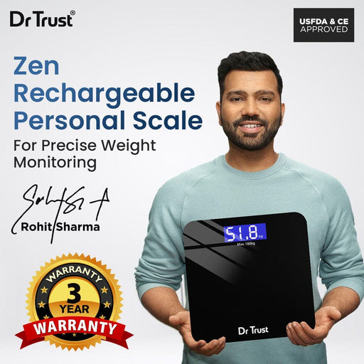 Dr Trust USA Weighing Scale not body fat Dr Trust USA Zen Rechargeable Digital Personal Scale Weighing Machine 503