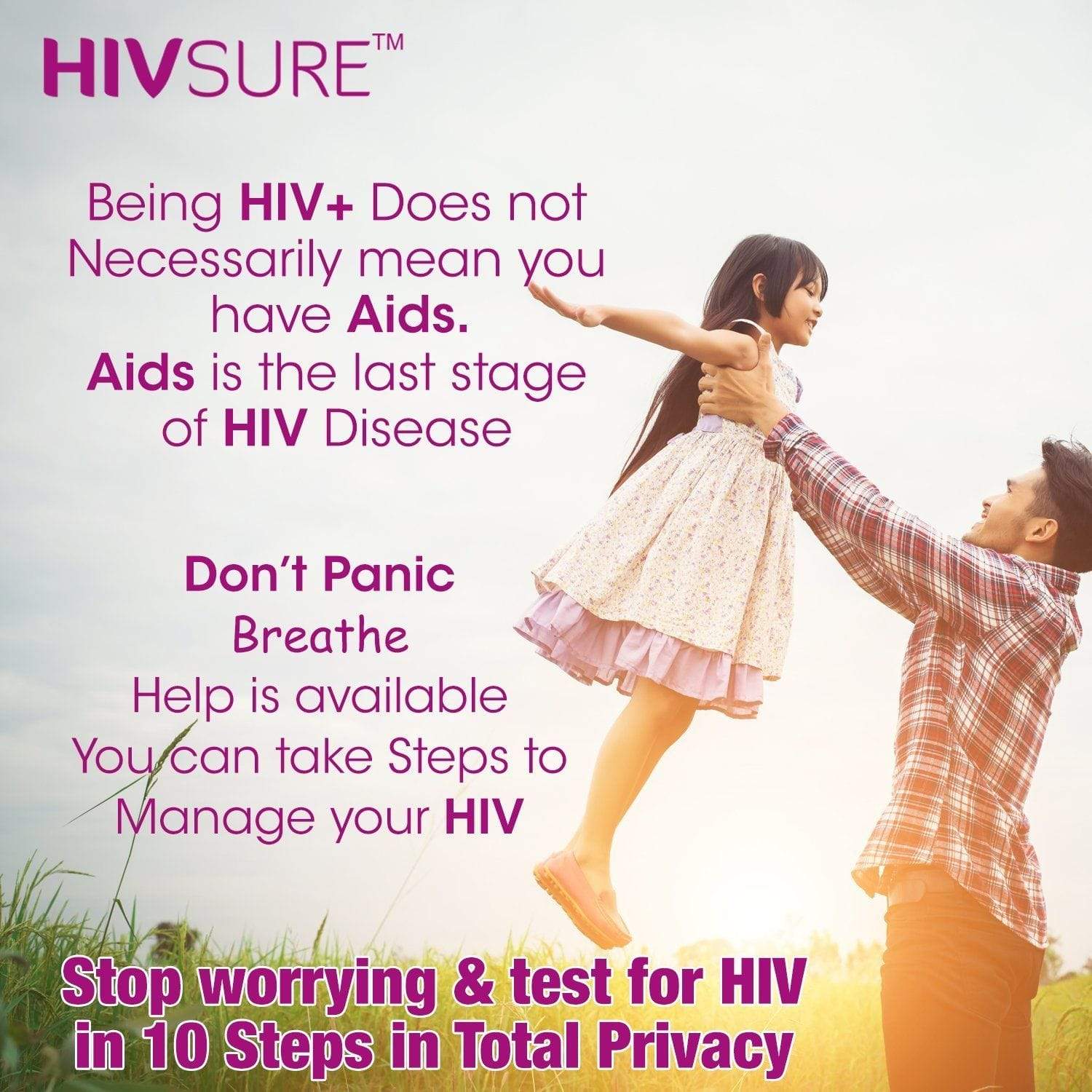 HIVSure - Easy To Use Blood Test Kit | Dr Trust.