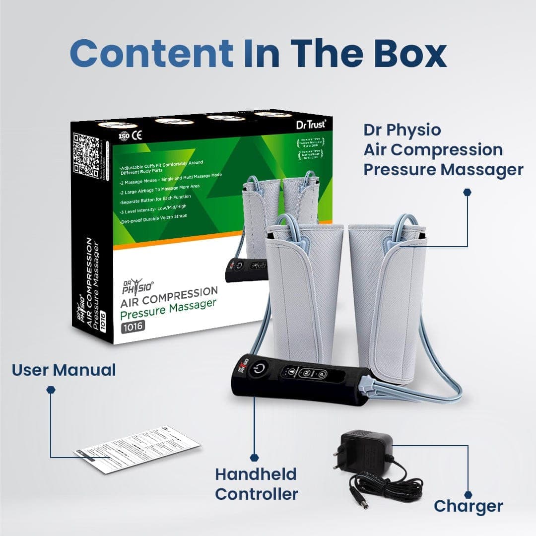 Dr Physio USA Air Compression Massager DVT Pump 1016
