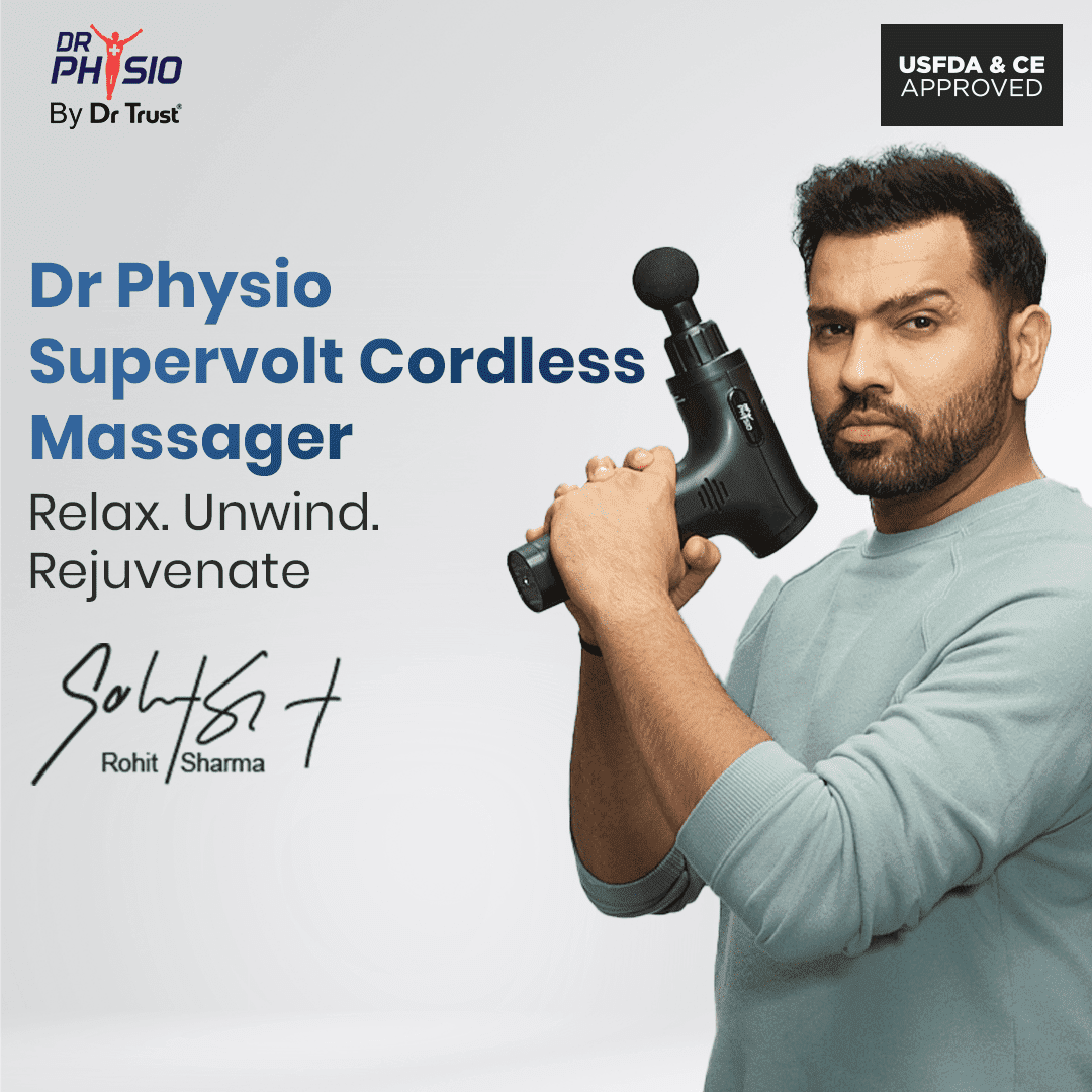 Dr Physio USA Supervolt Go Cordless Massager Gun 1029