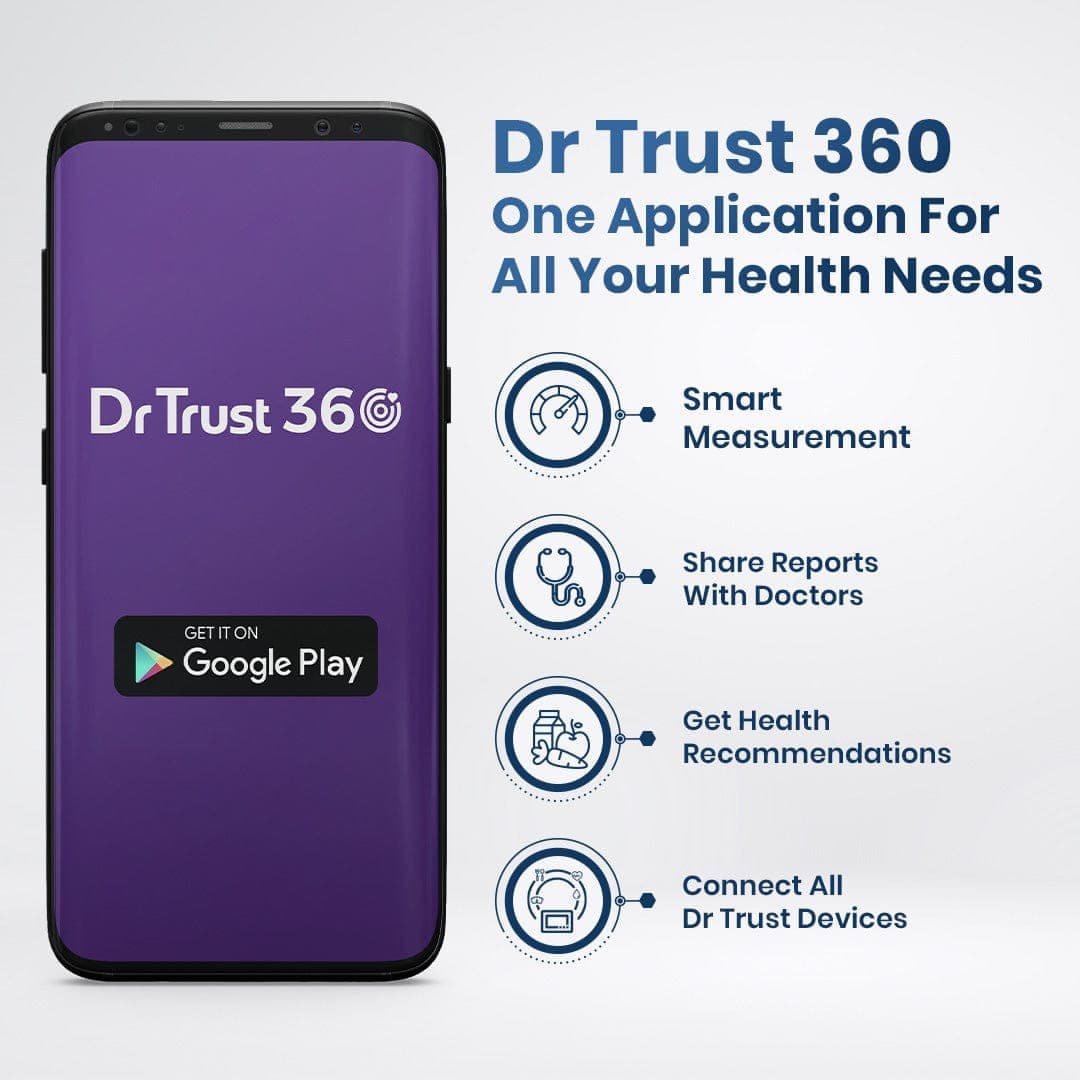 Dr Trust USA Weighing Scale Dr Trust USA Absolute Fitness Body Composition Monitor Weighing Machine 504