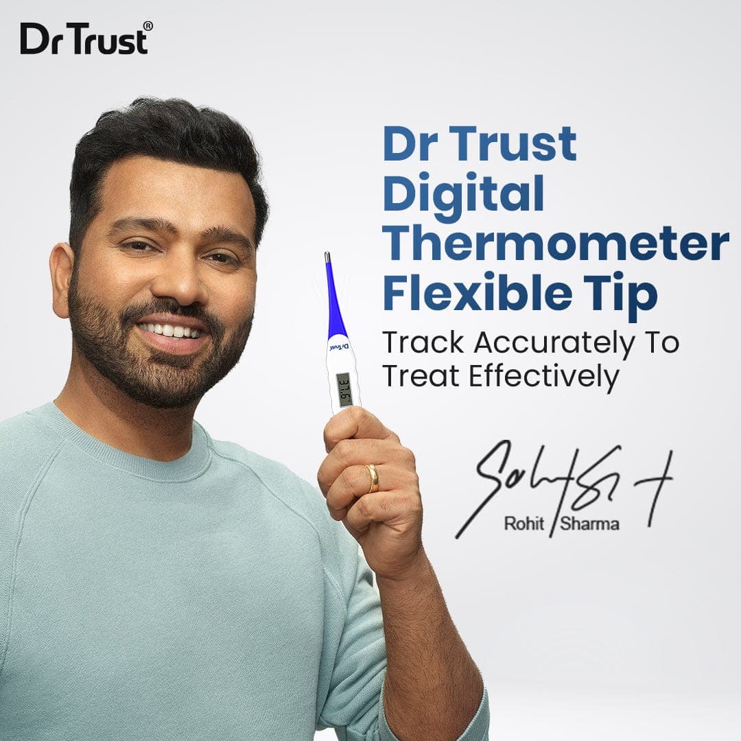 Dr Trust USA Digital Thermometer Flexible Tip 608