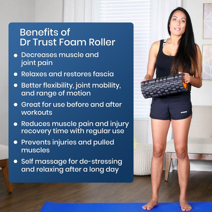 Dr Trust USA fitness Dr Trust USA Fitness - Grid Foam Roller Exerciser 312