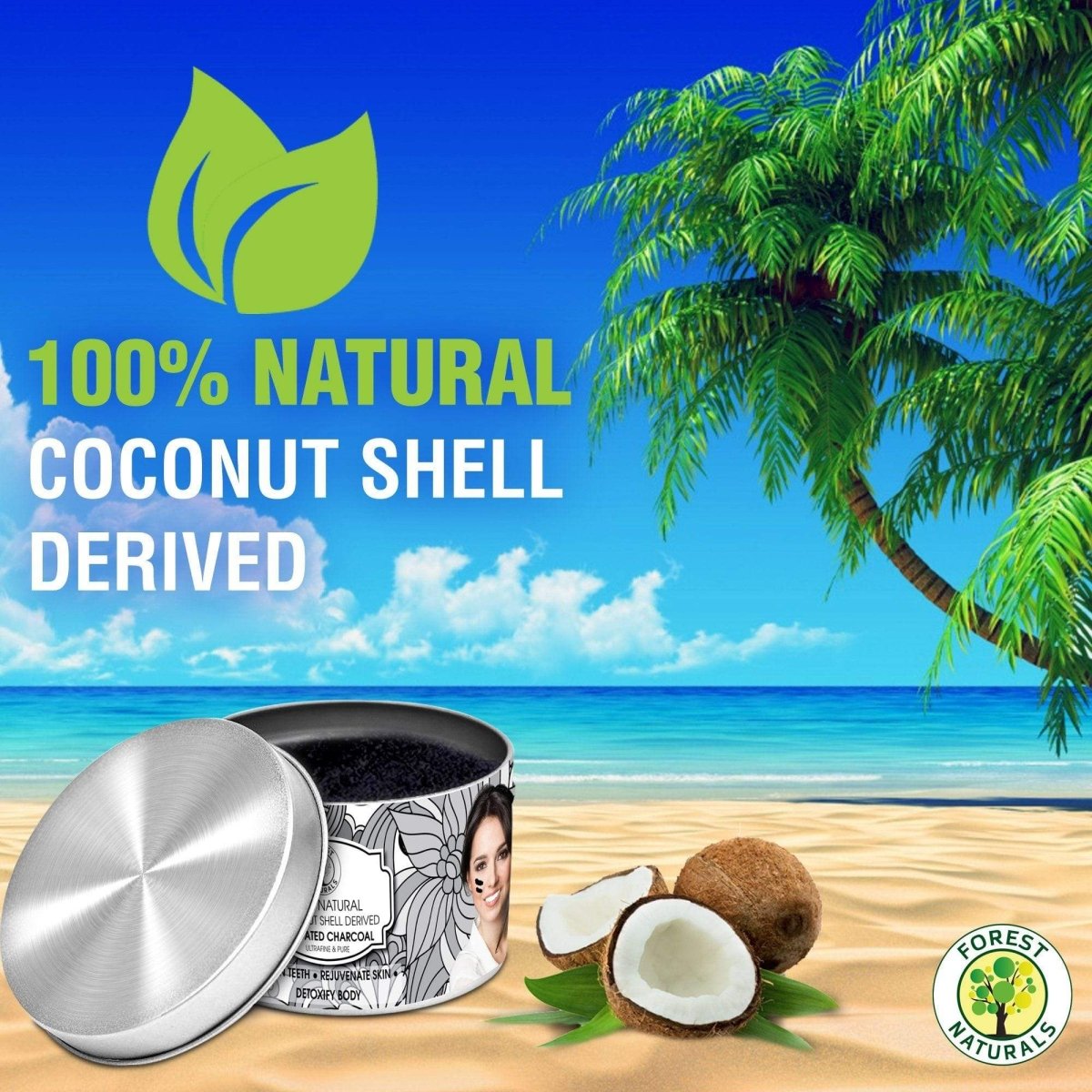 Dr Trust USA Forest Naturals Activated Charcoal (250 gm)