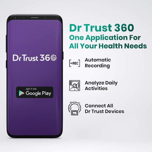 Dr Trust USA free_gift Dr Trust USA Healthpal Smart Watch Fitness Tracker 8002