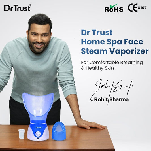 Dr Trust USA facial Steamer Dr Trust USA Home Spa Face Steam Vaporizer (Blue) 901