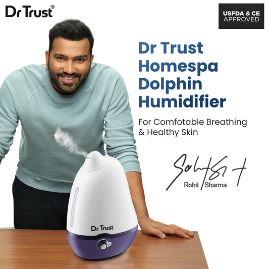 Dr Trust USA humidifier Dr Trust USA HomeSpa Luxury Cool Mist Dolphin Humidifier 904 (2 Liters capacity)