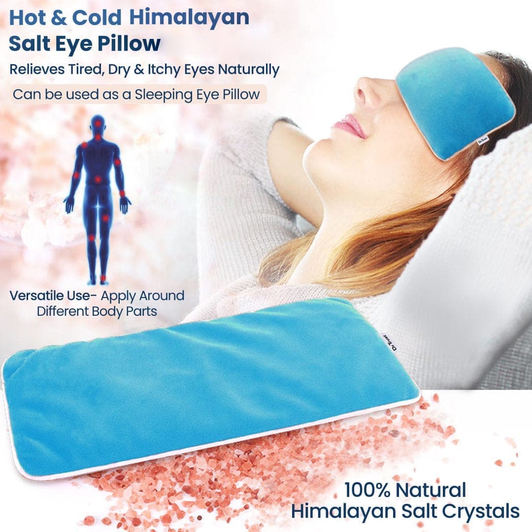 Dr Trust USA Hot Cold Pack Himalaya Salt Eye Pillow 323