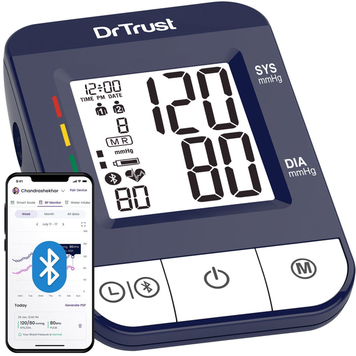 Dr Trust USA iCheck Connect Blood Pressure Monitor 118 | Dr Trust.