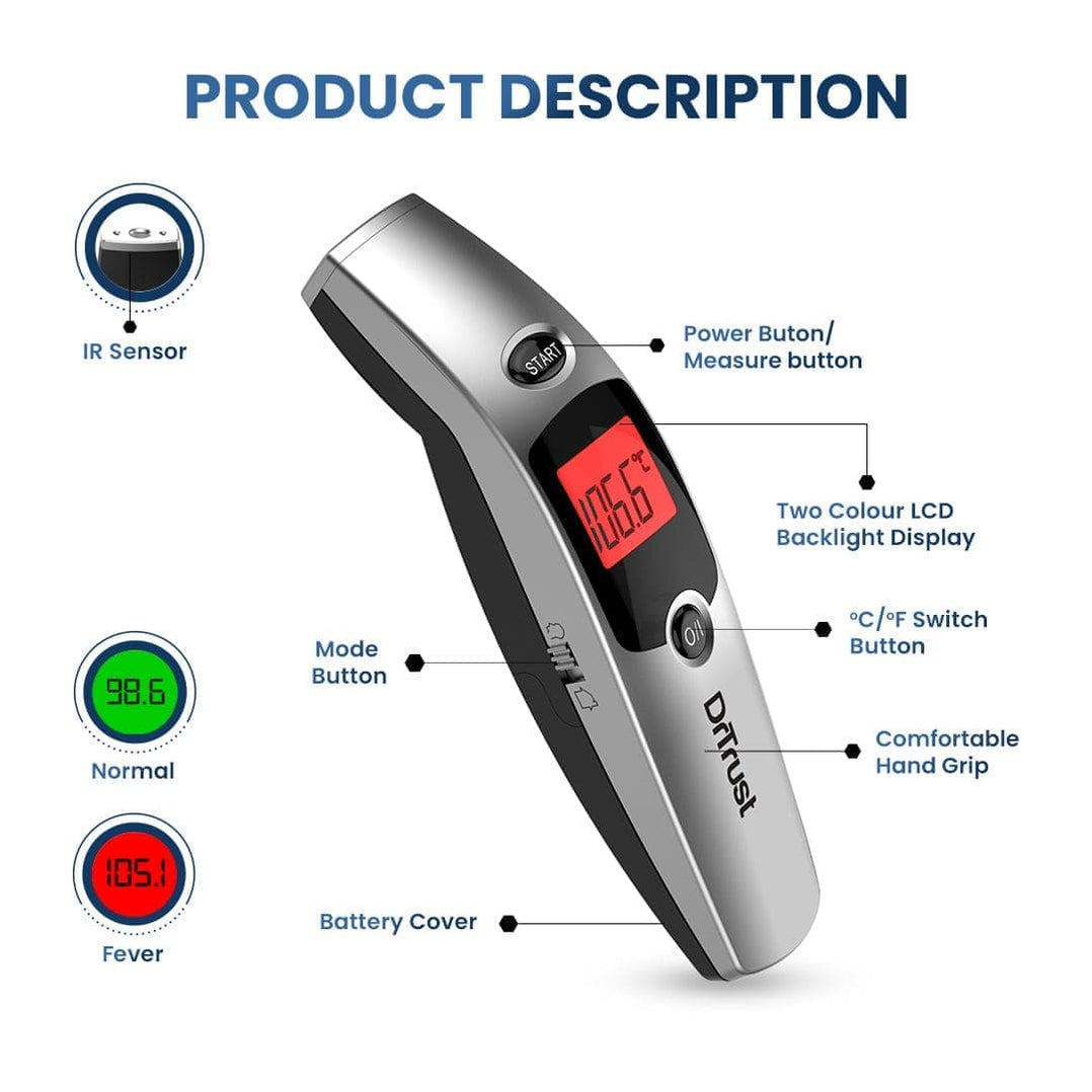 Dr Trust USA Infrared Thermometer for Fever Digital Thermometer